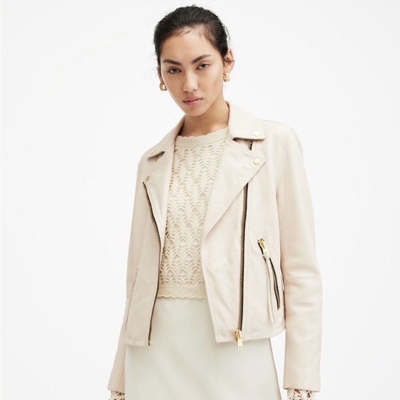 All Saints Jackets & Blazers - Allsaints Dalby leather jacket